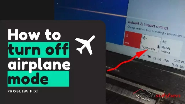 how to turn off airplane mode on windows 10