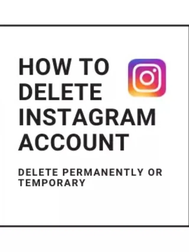 How To Delete Instagram Account Permanently Using Mobile