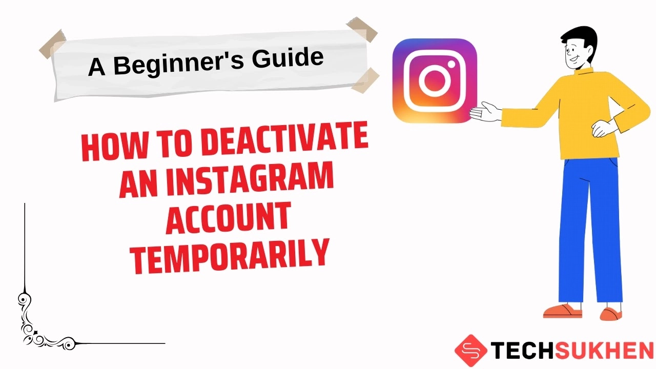 How to deactivate instagram account temporarily on mobile