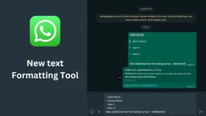 new text format in whatsapp
